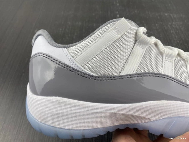 Rep Onekick 11 Cement AV2187-140 Air Grey Jordan Low 0812